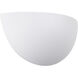 Collette 1 Light 2.88 inch White ADA Wall Sconce Wall Light in 3500K, dweLED