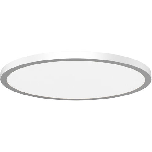Round LED 24 inch White Flush Mount Ceiling Light