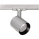 Lucio 1 Light 120 Platinum Track Head Ceiling Light in Asymmetrical, 85, 3500K