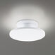 Twist-N-Lite LED 8 inch White Semi-Flush Mount Ceiling Light