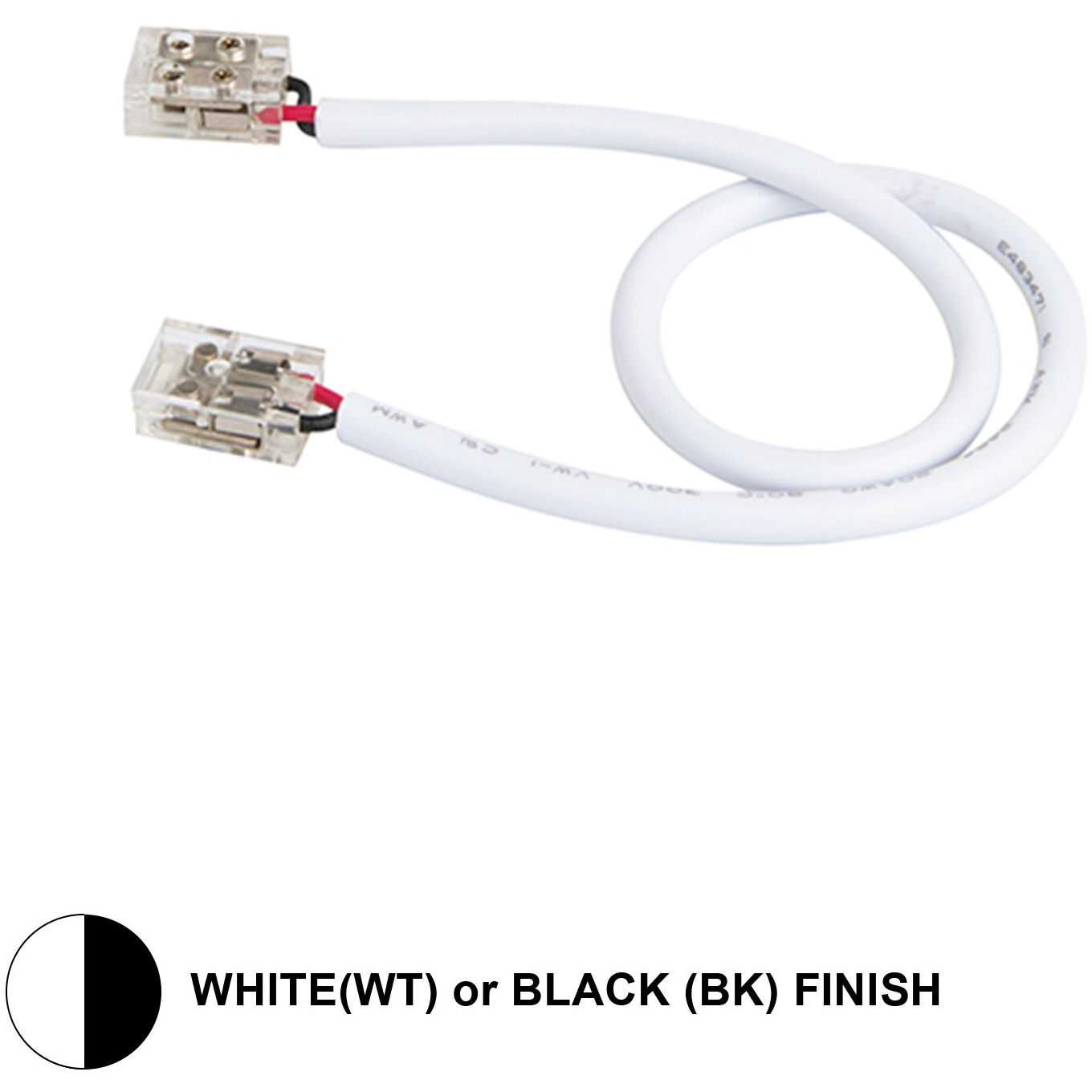 Basics & Gemini 24 4 inch Black LED Tape Lighting, WAC Lighting
