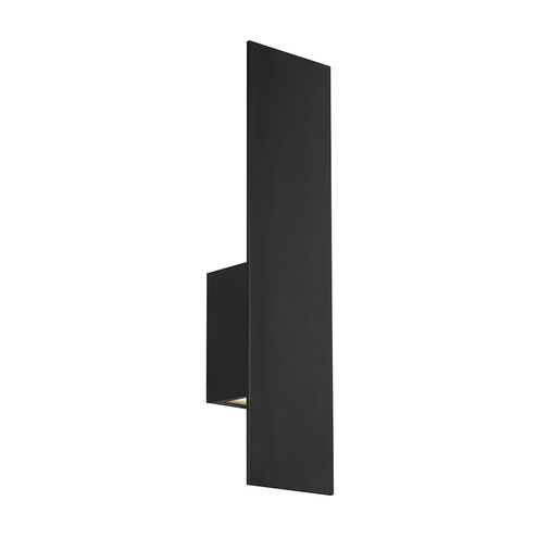 Icon LED 20 inch Black Outdoor Wall Light, dweLED