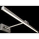 Reed 25.00 watt 32.5 inch Brushed Nickel Picture Light Wall Light, dweLED