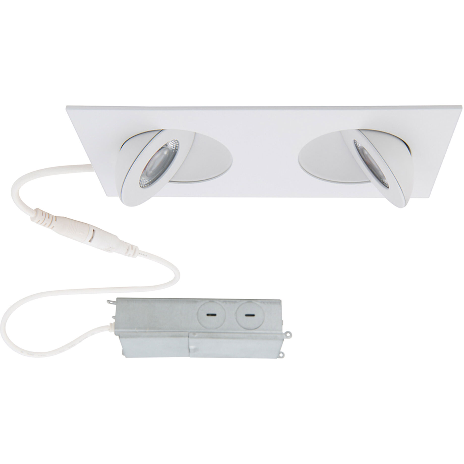 Lotos LED White Complete Kit Recessed Lighting