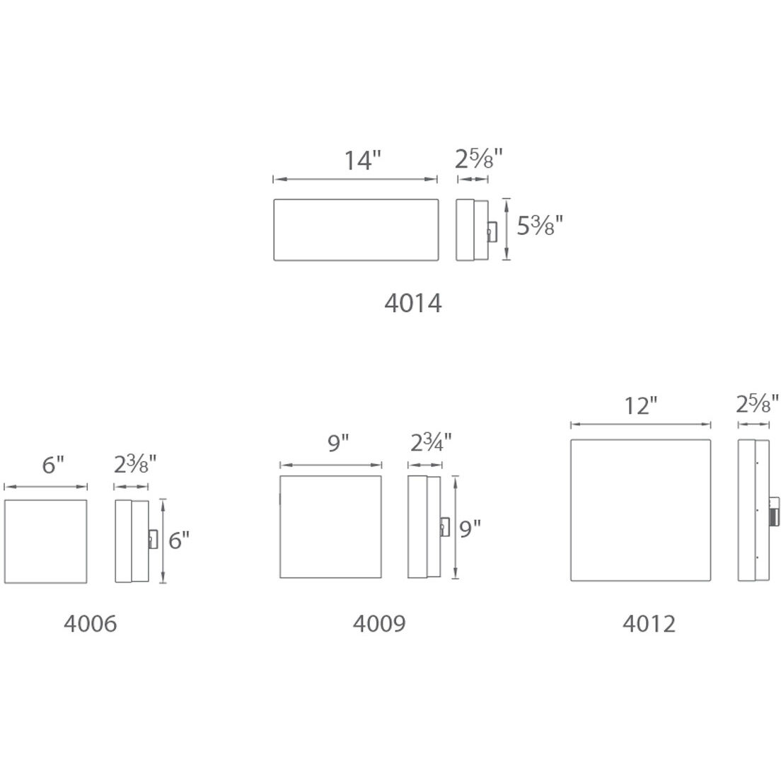 Dice LED 9 inch Brushed Nickel Flush Mount Ceiling Light in 3000K, dweLED