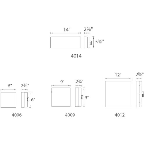 Dice LED 5.38 inch Brushed Nickel Flush Mount Ceiling Light in 3000K, dweLED
