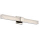 Esprit LED 26 inch Brushed Nickel Bath Vanity & Wall Light, dweLED
