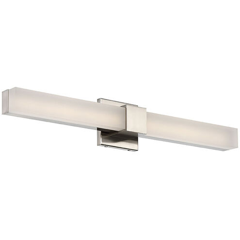 Esprit LED 26 inch Brushed Nickel Bath Vanity & Wall Light, dweLED