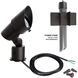 WAC 120V Accent Light 120 3.5 watt Black Accent Light, WAC Landscape