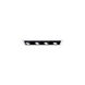 Silo Multiples LED White Black Multiple Recessed Trim in 3500K, White/Black