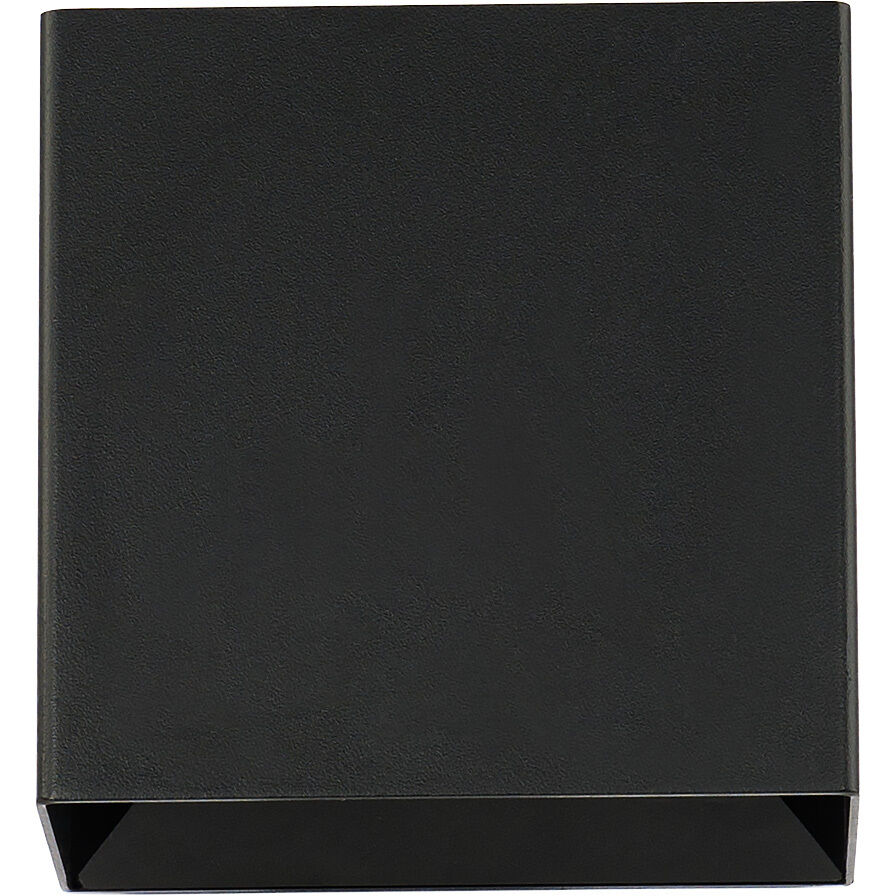 Boxi Wall Sconce Wall Light in 2700K, Black, dweLED
