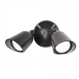 Endurance LED 6 inch Architectural Black Outdoor Wall Light in 3000K 