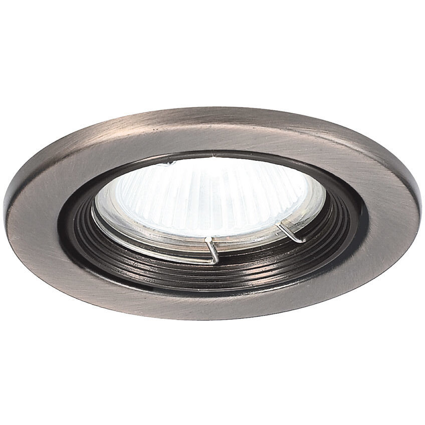 Recessed shop lighting fixtures
