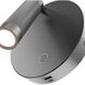 Erle LED 2.63 inch Brushed Nickel ADA Reading Light Wall Light, dweLED