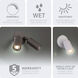 Cylinder LED 5.06 inch White Outdoor Wall Light