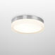 Slice LED 11 inch Brushed Nickel Flush Mount Ceiling Light in 2700K, dweLED
