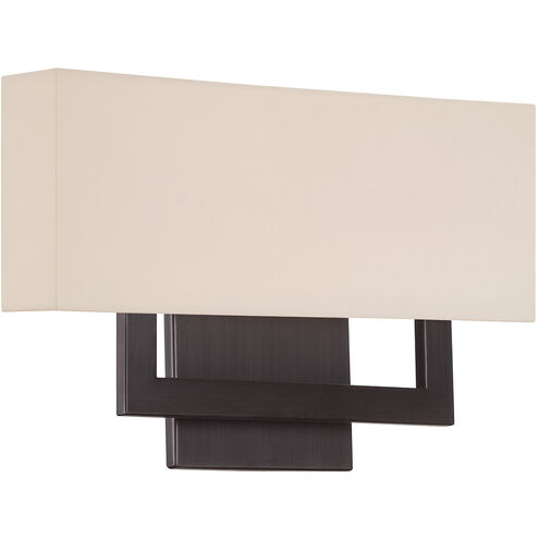 Manhattan Wall Sconce Wall Light in Brushed Bronze, dweLED