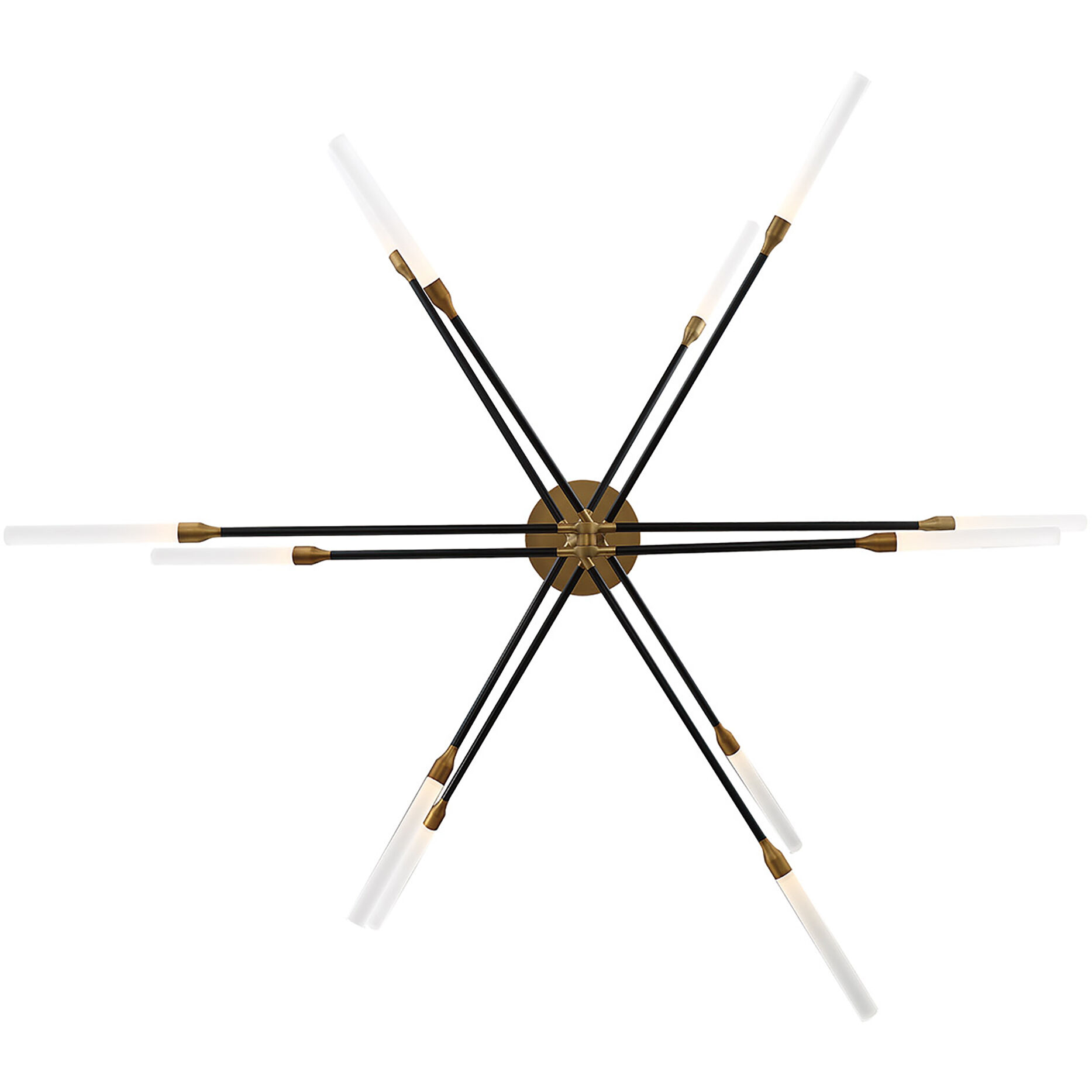 WAC Lighting PD-55912-BK/AB Houdini LED 46.69 inch Black