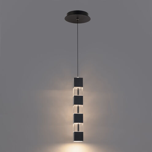 Super Star LED 2 inch Black Pendant Ceiling Light in 3000K, dweLED