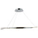 Eternal LED 41 inch Chrome Pendant Ceiling Light, dweLED