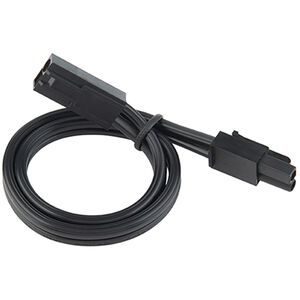 Line Voltage Puck Light Black Button Light