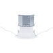 Pop-in LED White Complete Kit Recessed Lighting