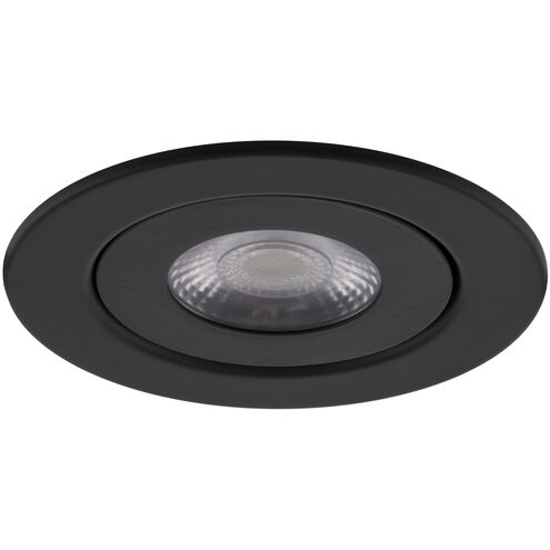 Lotos LED Black Complete Kit Recessed Lighting