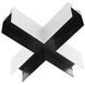 Ventrix White Track Component Ceiling Light