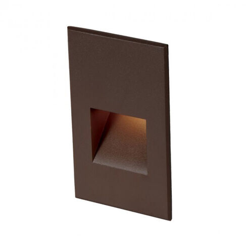 Tyler 12 2 watt Bronze Step and Wall Lighting in 2700K, WAC Landscape