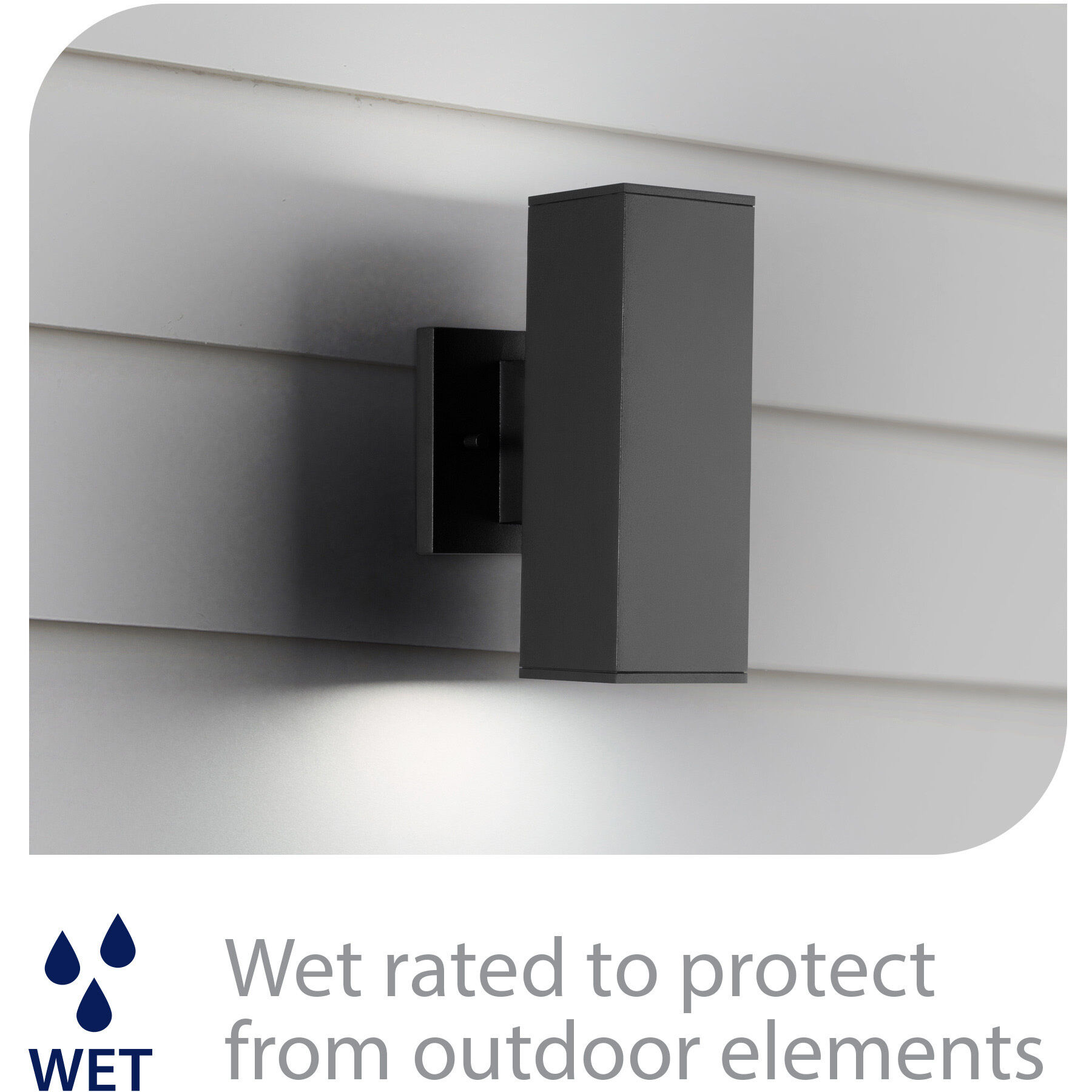 WAC Lighting WS-W220212-30-BK Cubix LED 6 inch Black Wall