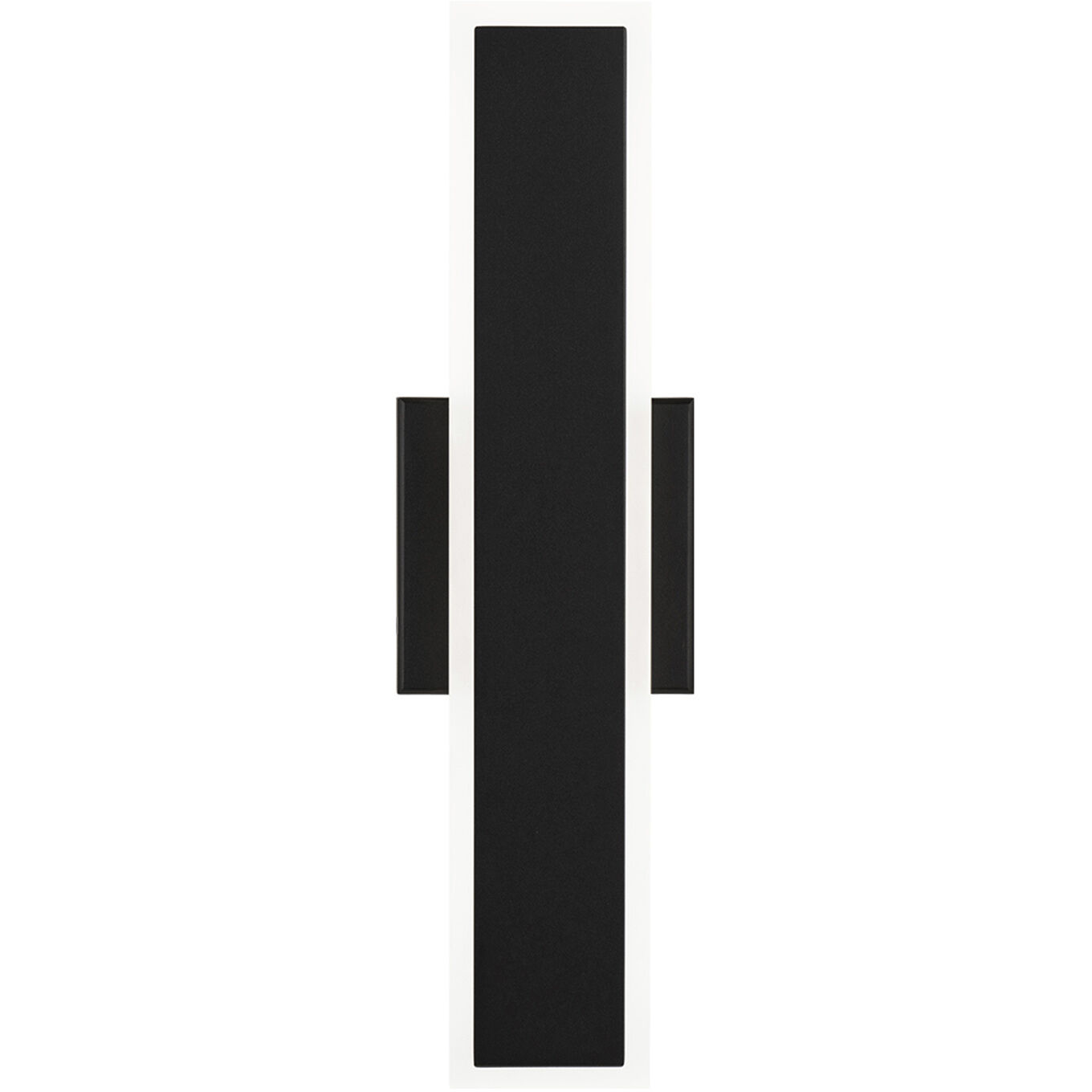 Bastone LED 18.03 inch Black Outdoor Wall Light in 2700K, dweLED