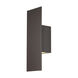 Icon LED 14 inch Bronze Outdoor Wall Light, dweLED