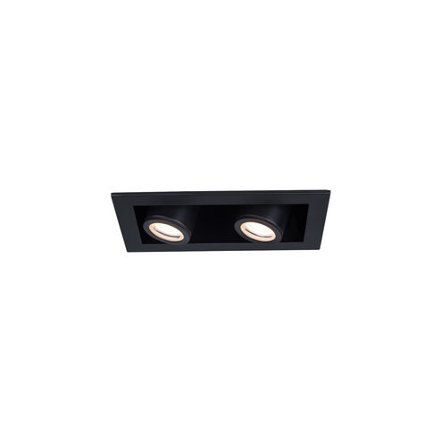 Silo Multiples LED Black Black Multiple Recessed Trim in 3000K, Black/Black