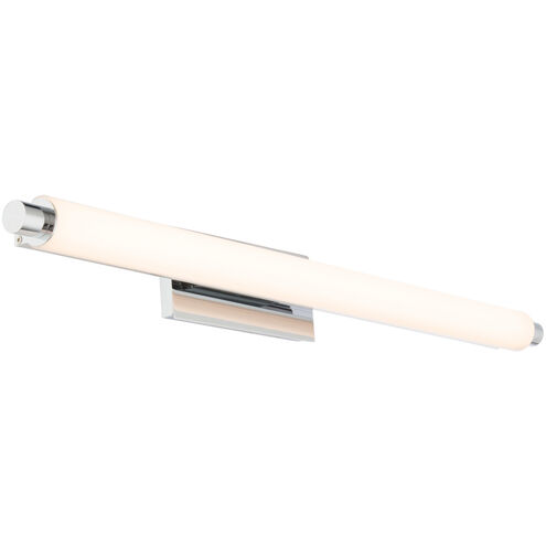 Vista LED 26.38 inch Chrome Bath Vanity & Wall Light, dweLED