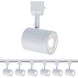 Charge 1 Light 120 White H Track Fixture Ceiling Light, H Track Fixture