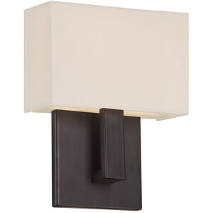 Manhattan Wall Sconce Wall Light in Brushed Bronze, dweLED