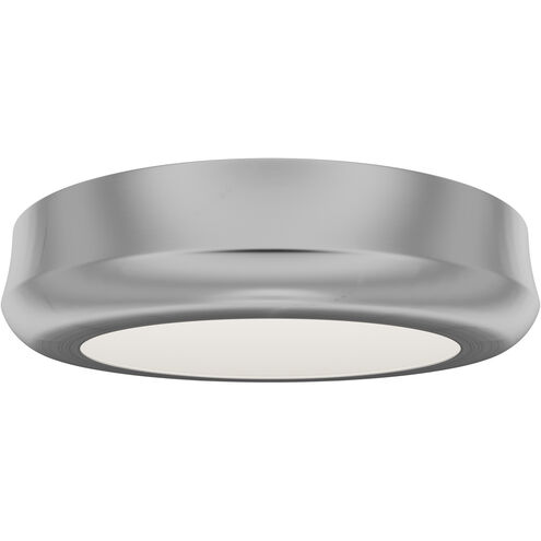 Parthenon LED 5 inch Brushed Nickel Flush Mount Ceiling Light in 3000K, dweLED
