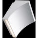 Cornice 2 Light 3.63 inch White ADA Wall Sconce Wall Light in 3500K, dweLED