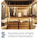 Gemini 24 LED 288 inch White LED Tape Lighting in 2700K