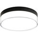 Twist-N-Lite LED 9 inch Black Flush Mount Ceiling Light