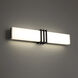 Minibar LED 28 inch Black Bath Vanity & Wall Light, dweLED