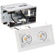 Mini LED Multiple Spots LED White Multiple Recessed Trim in Wide, 2700K