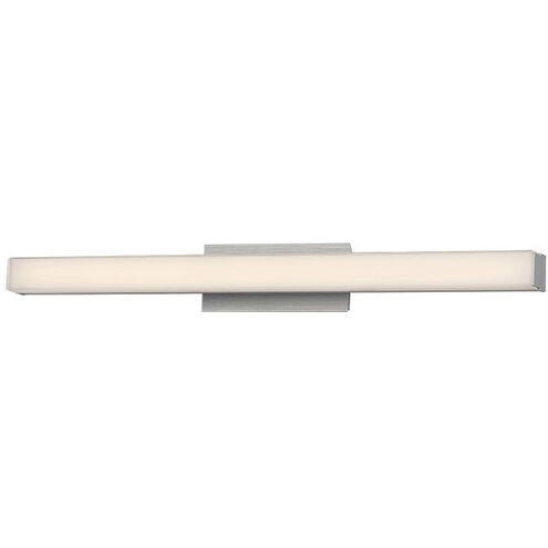 WAC Lighting Brink LED 24 inch Brushed Aluminum Bath Vanity & Wall Light in 3500K, dweLED WS-77624-35-AL - Open Box