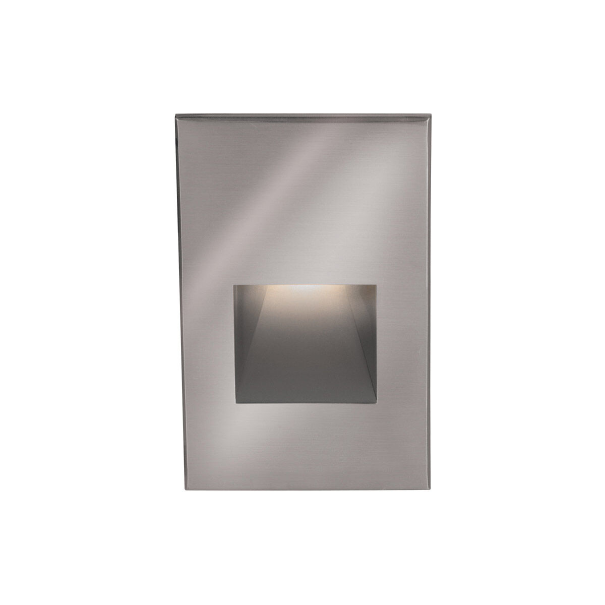 Tyler 120 3.8 watt Stainless Steel Step and Wall Lighting in White, WAC Lighting