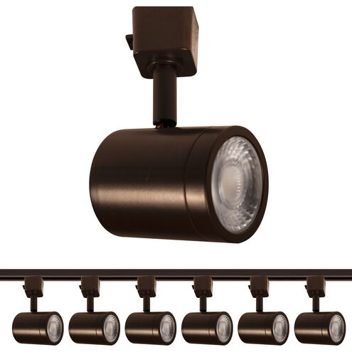Charge 1 Light 120 Dark Bronze Track Head Ceiling Light in H Track