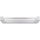 Lune 15.00 watt 16.88 inch Brushed Aluminum Picture Light Wall Light, dweLED