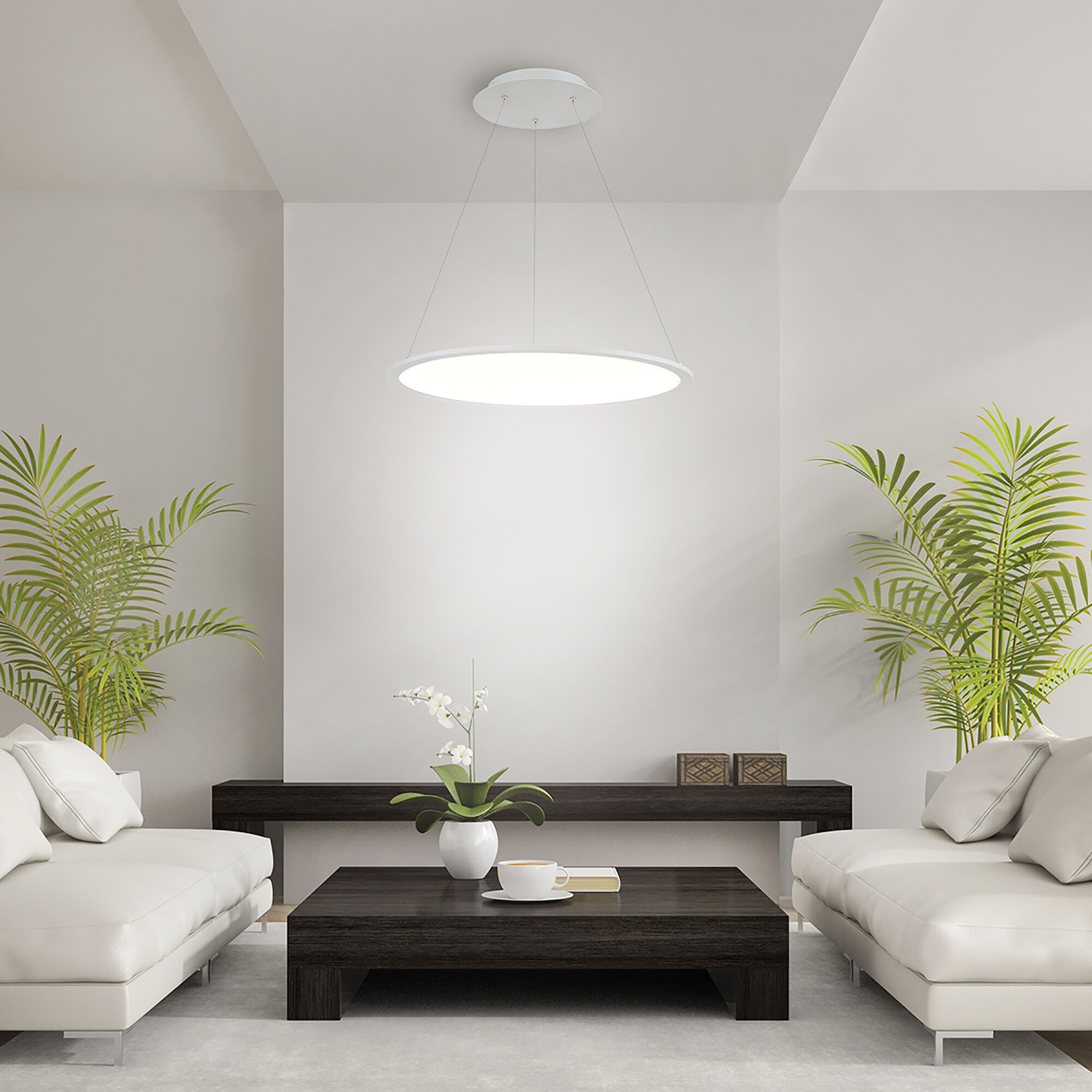 WAC Lighting PD-31735-TT Illusion LED 34.63 inch Titanium