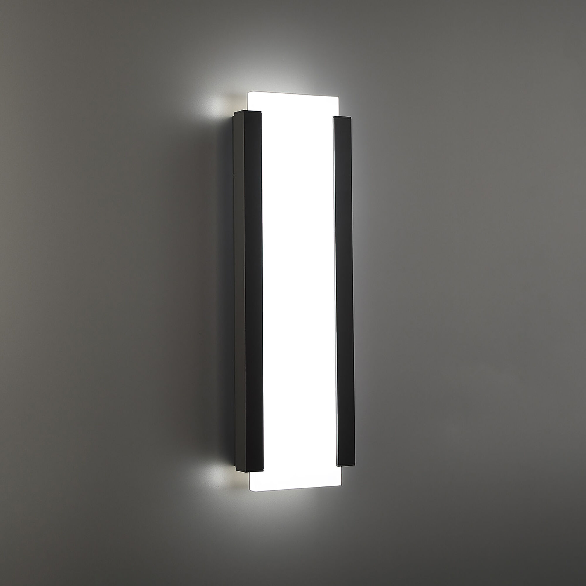 Fiction LED 14.13 inch Black Outdoor Wall Light, dweLED