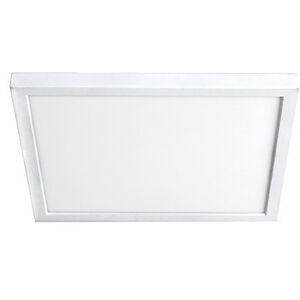 WAC Lighting Square LED 11 inch White Flush Mount Ceiling Light in 3000K, 11in FM-11SQ-930-WT - Open Box