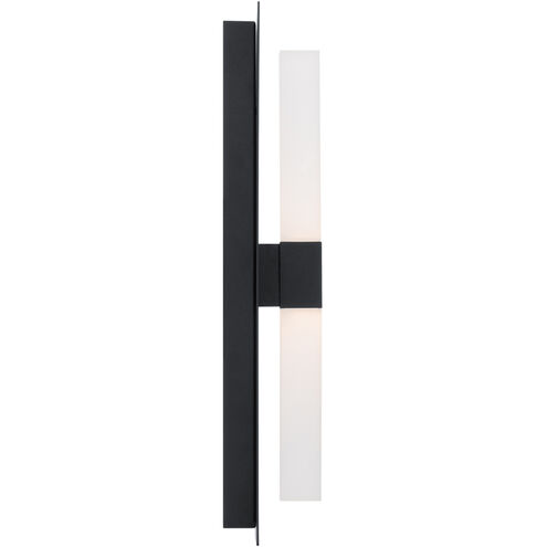 Camelot 2 Light 2.25 inch Black ADA Wall Sconce Wall Light, dweLED